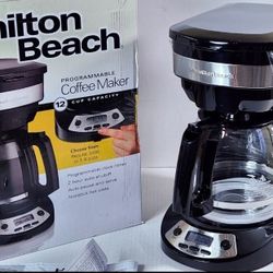 Hamilton Beach 12 Cup Programmable Drip Coffee Maker #956