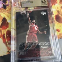 LeBron James Rookie Card Graded 9.5 Rare