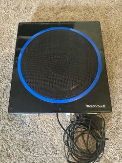 RW10CA Ultra-Slim 10" 800W Powered Under Seat Auto Subwoofer