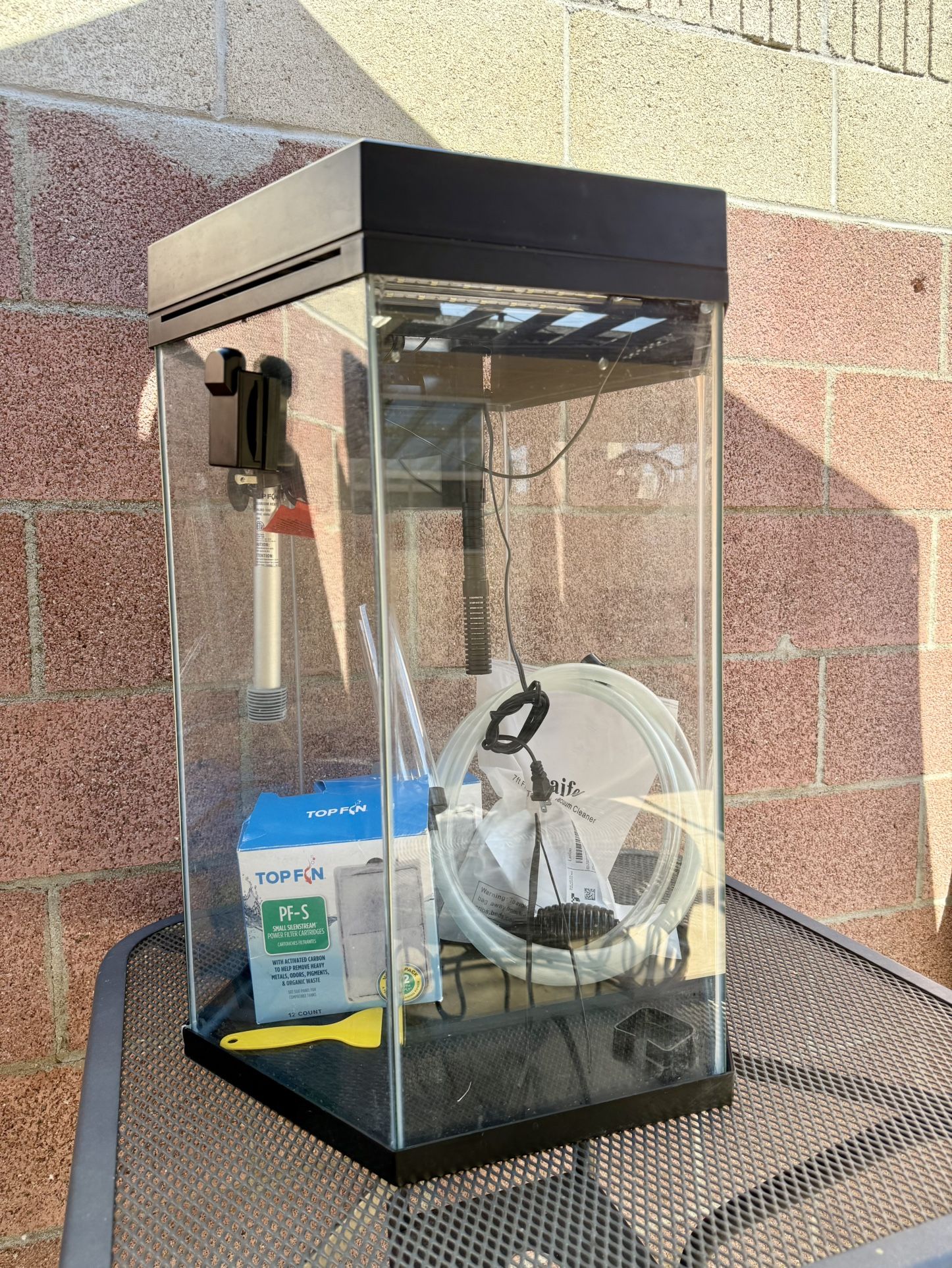 Fish Tank Aquarium with accessories