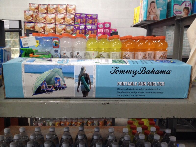 Tommy Bahama portable sun shelter