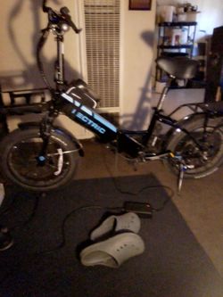 Lectric xp 3.0 with front  basket and lectric lock phone case and helmet