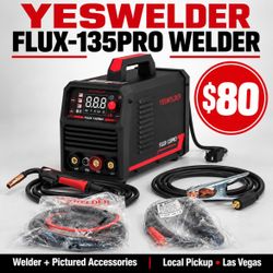 YESWELDER FLUX-135 LT PRO 3-in-1 Welding Kit