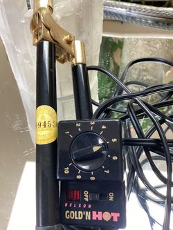 Gold N Hot Vintage Skinny Barrel Curling Iron 