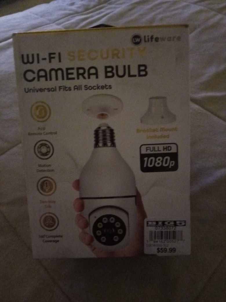 Wi-Fi Camara Bulb