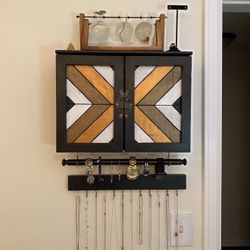 Wall-Mounted Jewelry Organizer