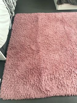 Pink rug