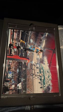 WWE 8x10 autographed Bailey