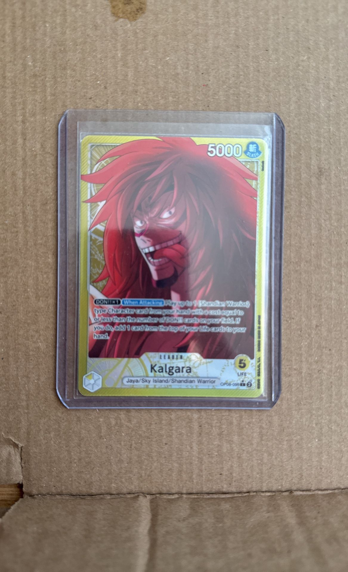 One Piece Trading Card: Kalgara (Parallel)