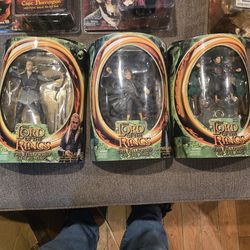 LORD OF THE RINGS action figures