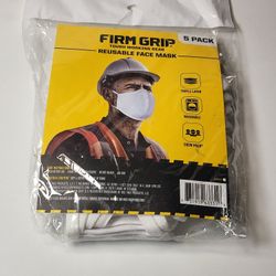 Firm Grip
Reusable Face Mask Five Pack)