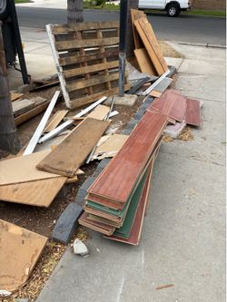 Wood leftover