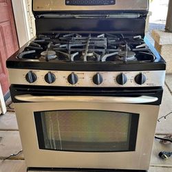 GE Stainless Steel Stove 