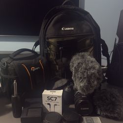 Canon EOS Rebel SL2 Camera Bundle