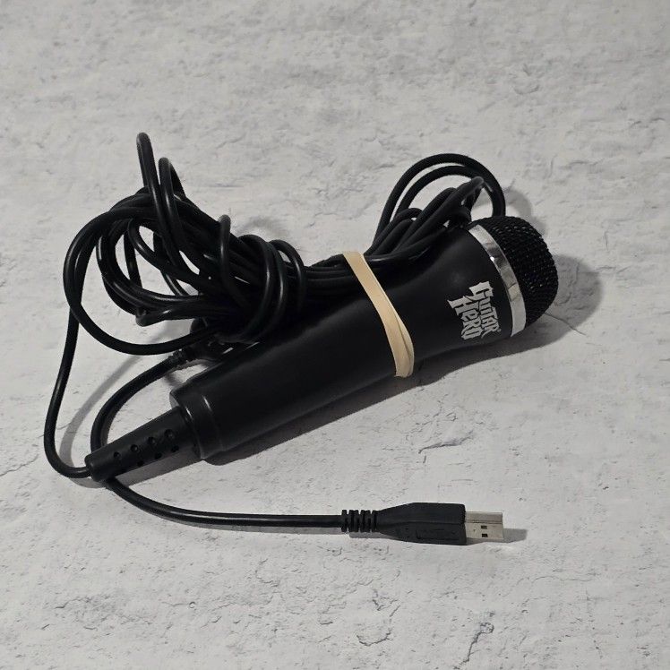 Guitar Hero USB Microphone XBOX Wii PS3 Logitech E-UR20
