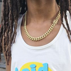 I Deliver I Ship 14k Gold Plated Chain 