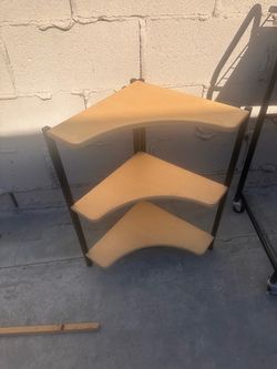 3-Tier Corner Shelf Unit