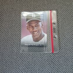"Michael Jordan" Collectible Baseball Card
