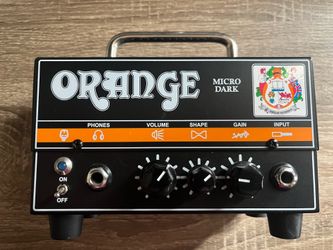 Orange Micro Dark Terror tube Amp Head 🍊