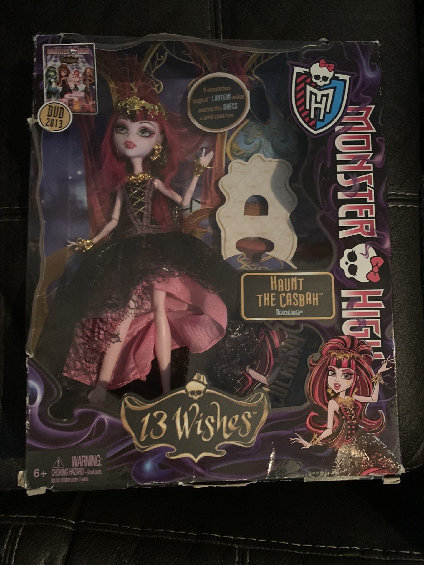 Monster High 13 Wishes Haunt the Casbah Draculaura Doll 2012 Mattel Rare New Box