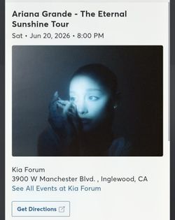 Ariana Grande  The Eternal Sunshine Tour