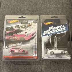 Hot Wheels Hello Kitty Civic And Fast And Furious Supra 