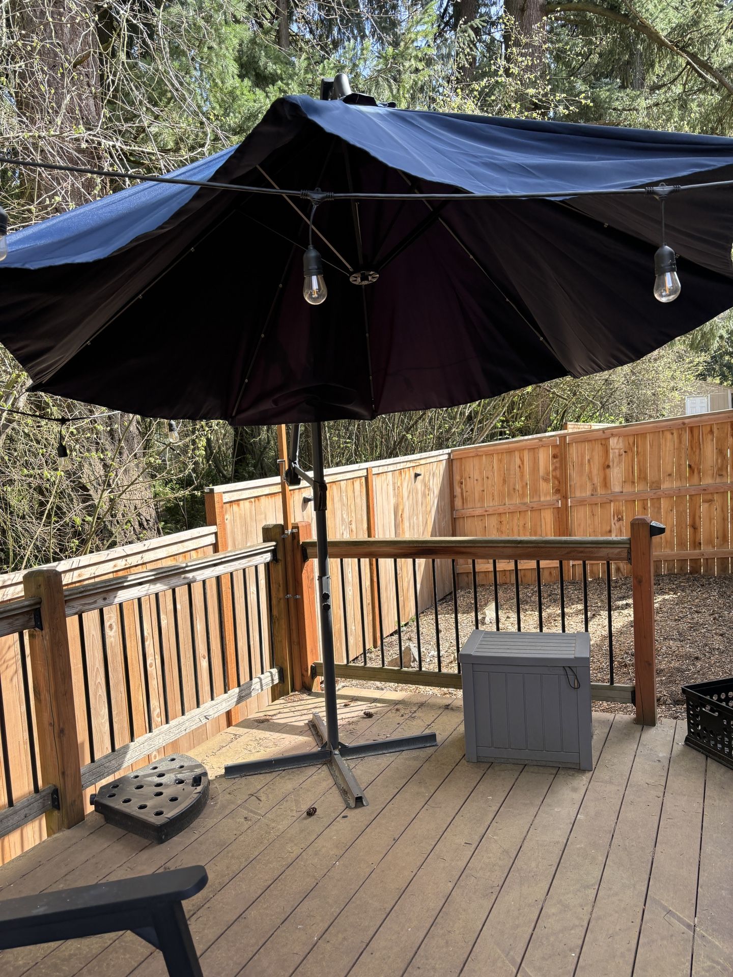 Outdoor Umbrella & Base Weights
