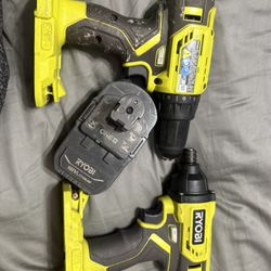 USED Ryobi Drill + Driver w/ Battery (NO CHARGER)