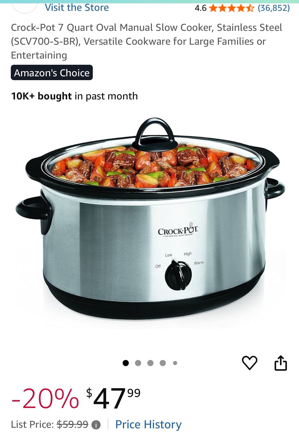 Brand New Crockpot