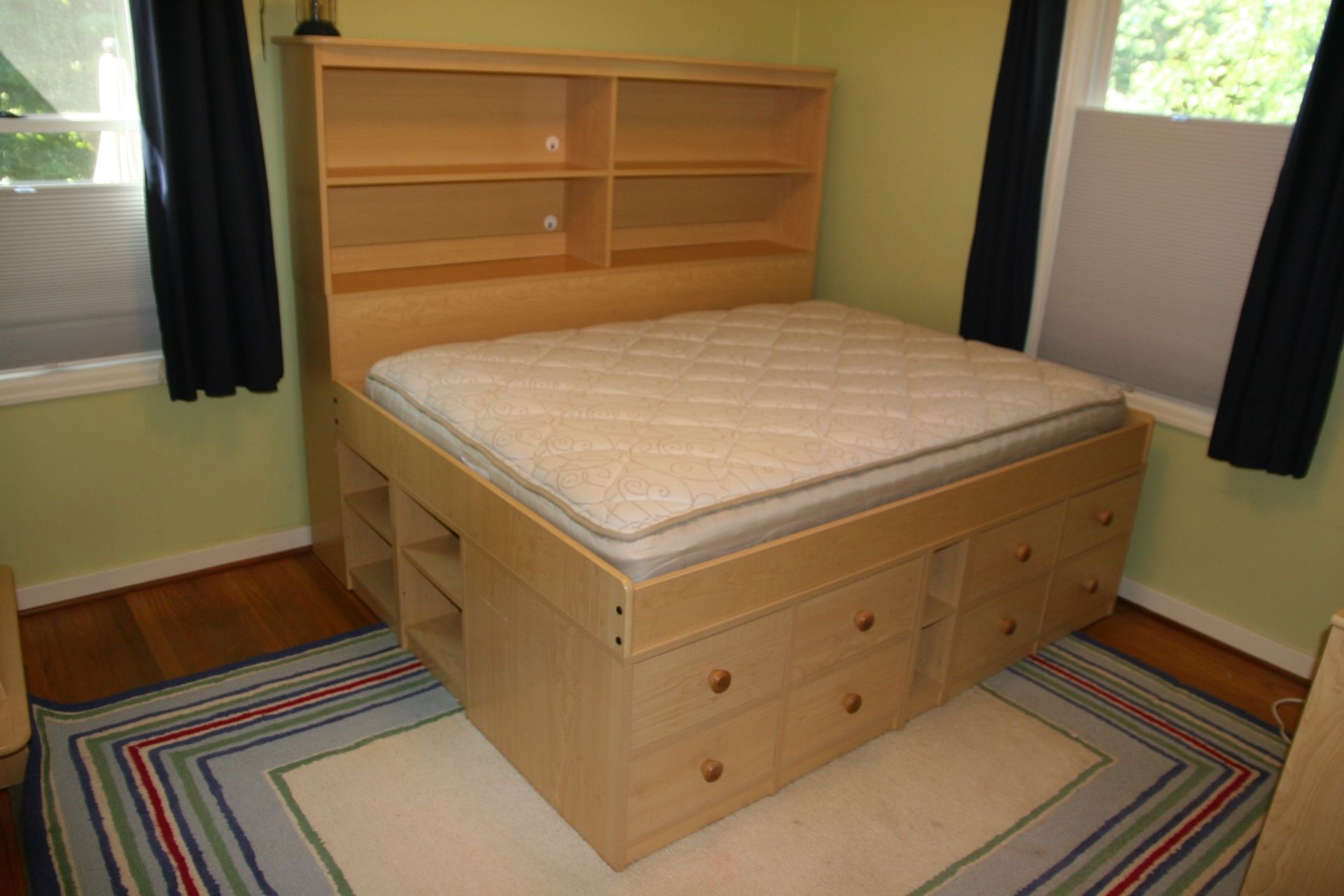 Kids Captain’s Bed Bedroom Set By Berg Furniture