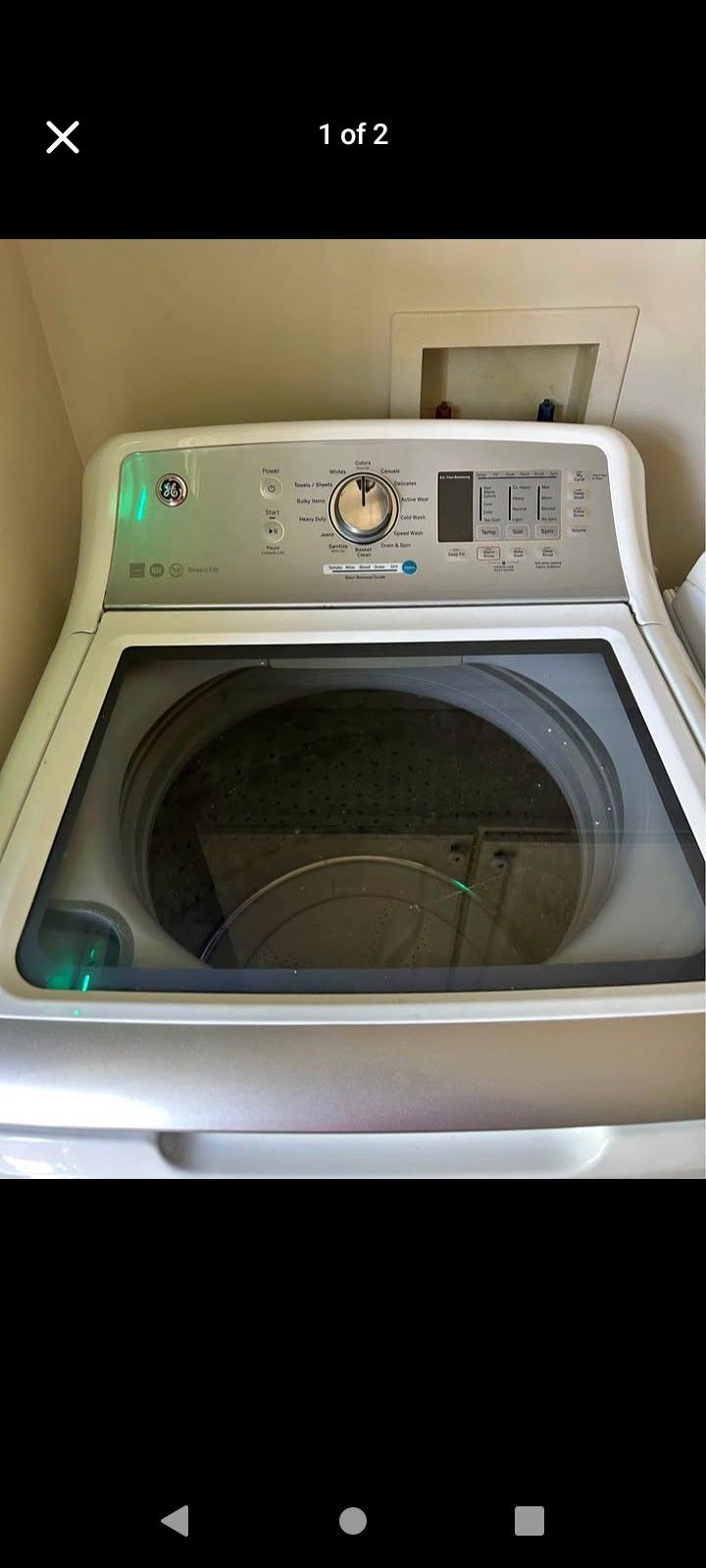 Very Nice GE Washing Machine & Whirlpool Dryer