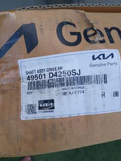 Kia Optima passenger side right axle drive shaft OEM