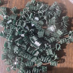 Forest green Mini Clips 