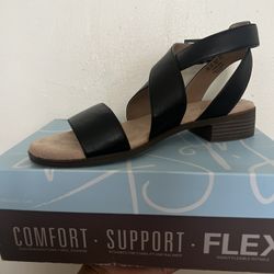 Black Sandals 
