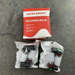 Halogen Headlight Bulb Set 