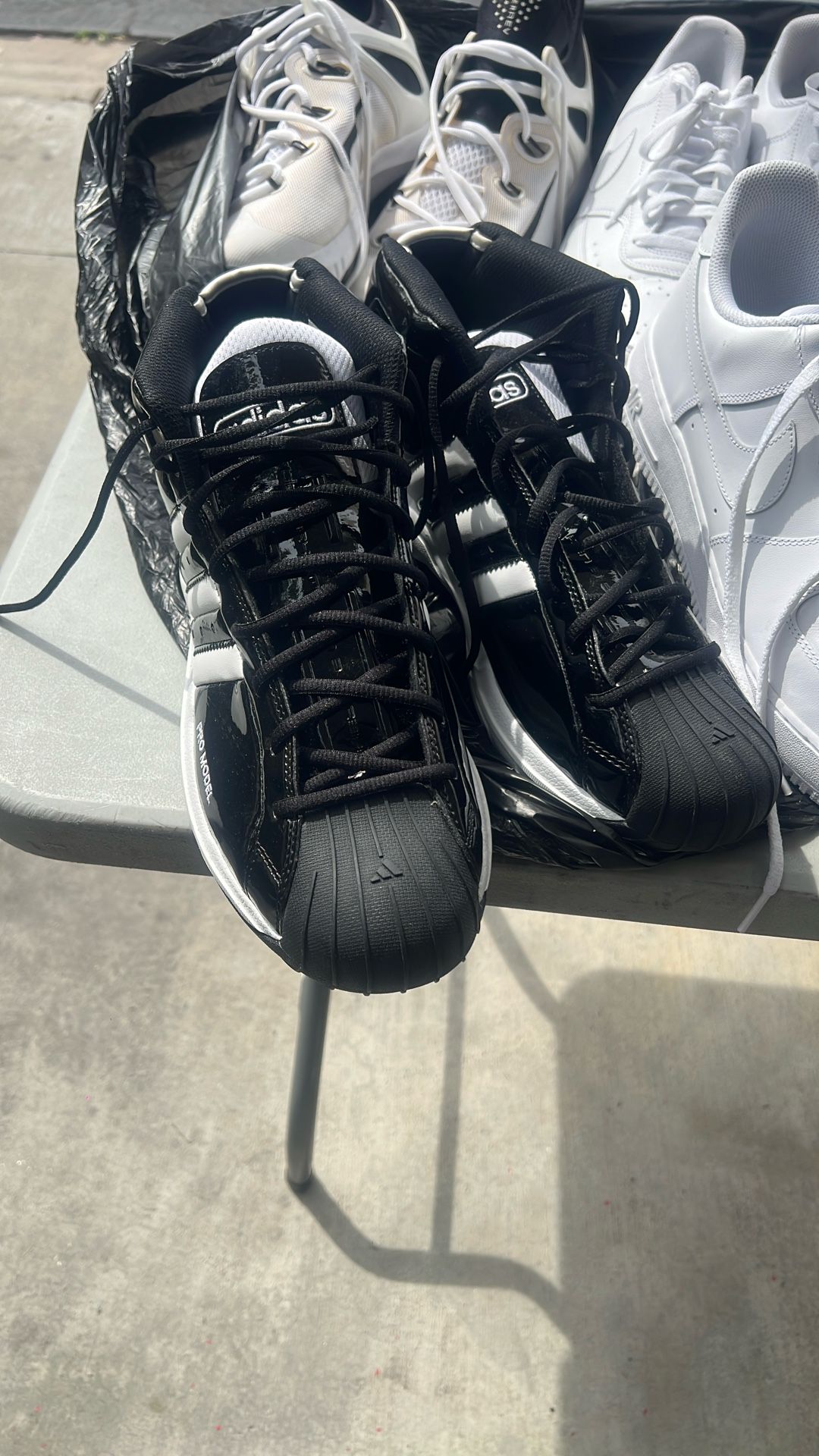Adidas Pro Model 2g Core Black White