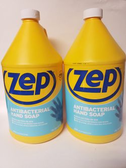 Zep Commercial Antimicrobial Hand Soap, 2 qty  1 Gallon

Bottles