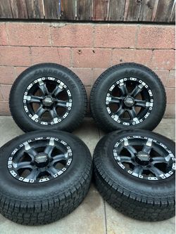 16” Black MB Wheels 6 Lug