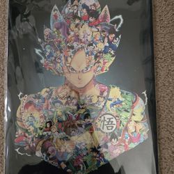 Digital Art Frame Goku 