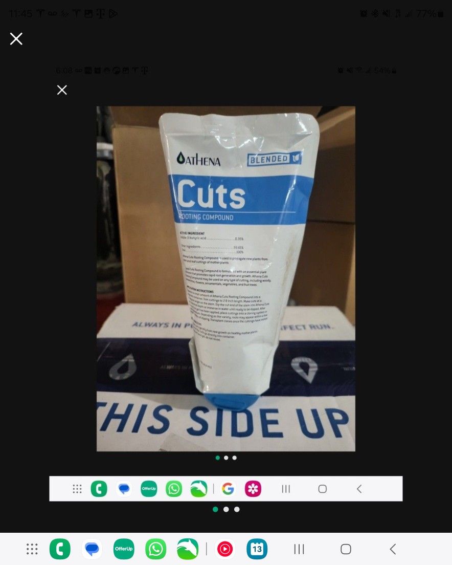 Athena Cuts - Rooting Gel (14oz) Water-Based Rooting Gel for Cloning Plants - Promotes Strong Root Development