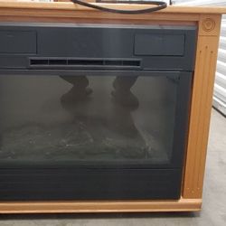 Portable Electric UV heater/faux fireplace 