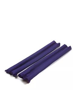 QVC Set of 2 Double-Sided Draft Guards for Doors-Blue