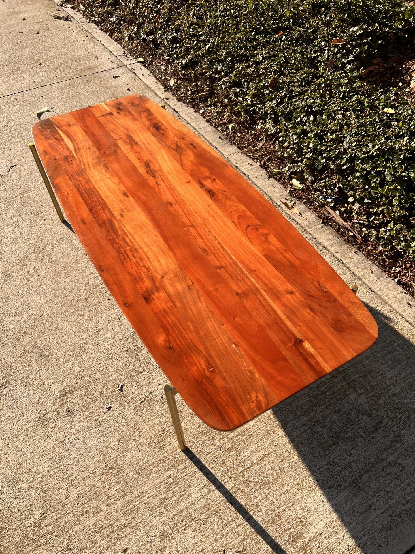 CB2 MID CENTURY COFFEE TABLE 