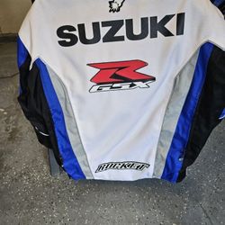 Mens 2XL Suzuki Motorcycle Jacket