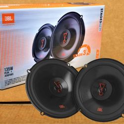 JBL Car Speakers Set Stage 3 627F 6.5" 2-Way Coaxial Speaker System 135 Watts 🚨 Payment Options Available 🚨 No Credit Needed 🚨 