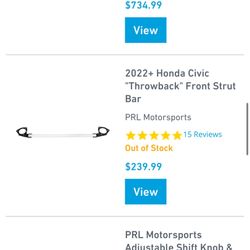 2022+ Honda Civic Front Bar 