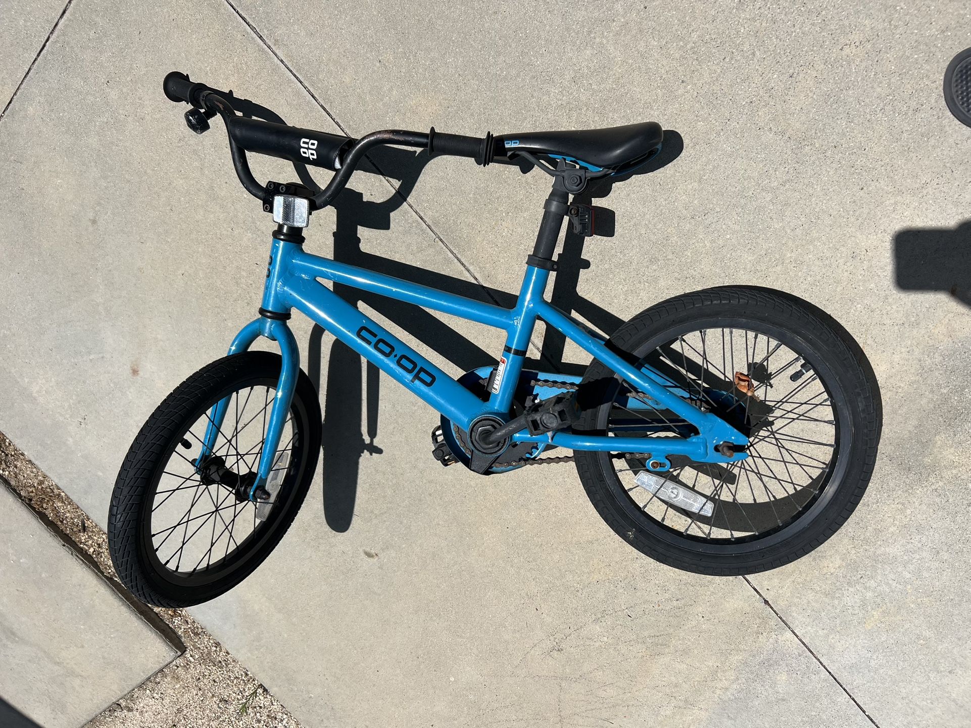 Blue coop Bike