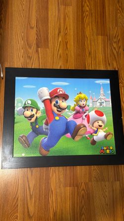 Super Mario Framed Poster