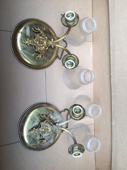 Price Cut - Antique (?) Wall Sconces - LOOK!