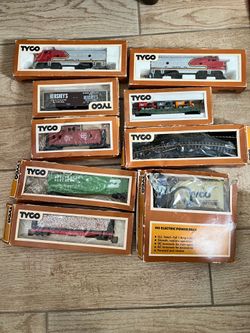 Tyco HO Scale train set